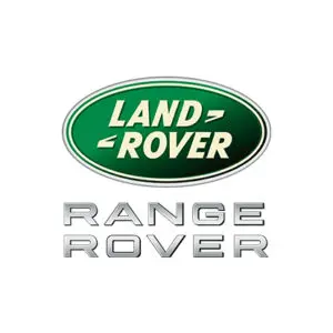 A range rover logo is shown.